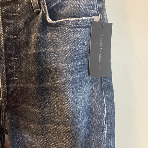 CITEZEN OF HUMANITY Olivia Long High Rise Slim nightshift. Size 27 - Picture 5 of 9